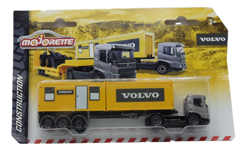 Camión Volvo Fmx Construction Container Majorette 