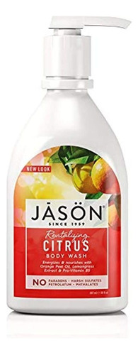  Jason 30 Oz Revitalizante Citrico Puro Natural Gel De Baño
