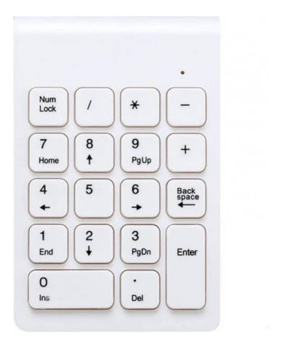 Teclado Inalámbrico Mini Numeric Keypad 2.4g Para