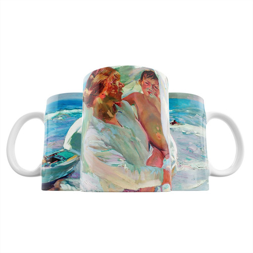 Taza Saliendo Del Baño - Joaquín Sorolla