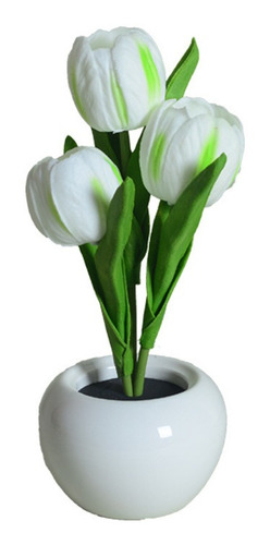 Imagen 6 de 10 de Tulip Flower Light Lámpara De Maceta De Tulipán De Simulació
