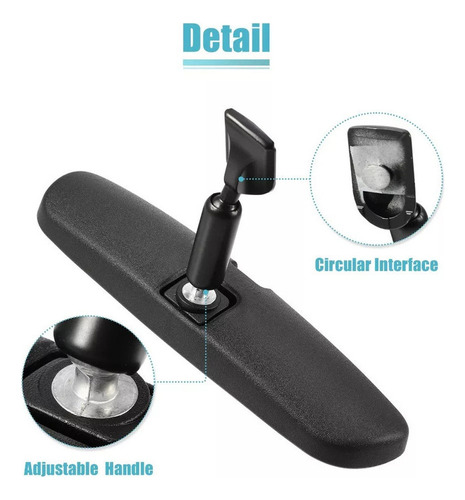 Espelho Retrovisor Interior Para Civic 2006-2011 Accord More