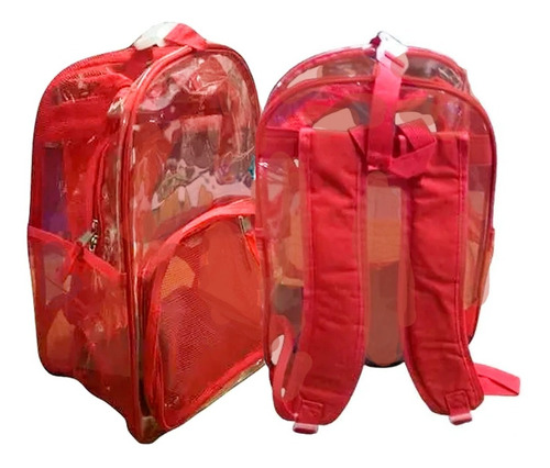 Imagen 4 de 9 de Mochila Bolso Transportadora Para Gato Perro Transparente L