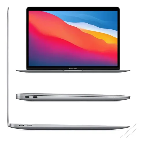 Macbook Air M1 256gb 8gb Ram 2020 13,3 Cinza-espacial Novo Macbook Air M1 256gb 8gb Ram 2020 13,3 Cinza-espacial Novo