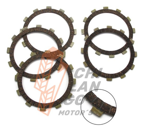 Pastas De Clutch Yamaha It250g It250 1980