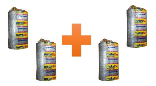 Imagen 1 de 5 de Aislación Térmica P/chapa 4 X5mmx20m Aluminizad Tipo Isolant