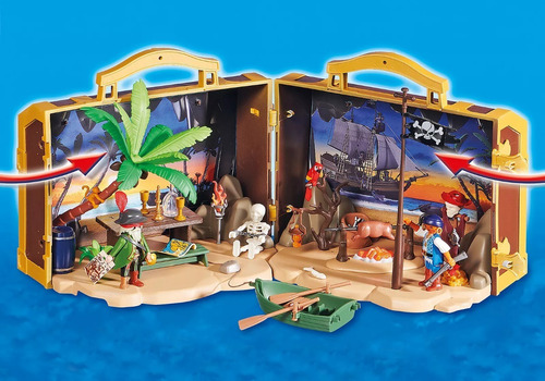 Set Playmobil Maletin Isla Pirata 70150 83