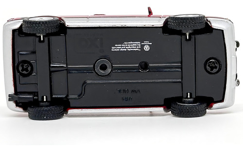Miniatura - 1:64 - Volkswagen Gol Gti 1992 Vermelho - Exclus