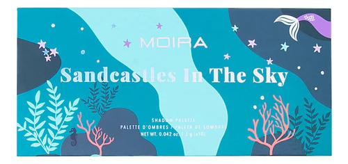 Paletas De Ojos Moira Fearless Heart Eyeshadow Palette Sandcastles In The Sky