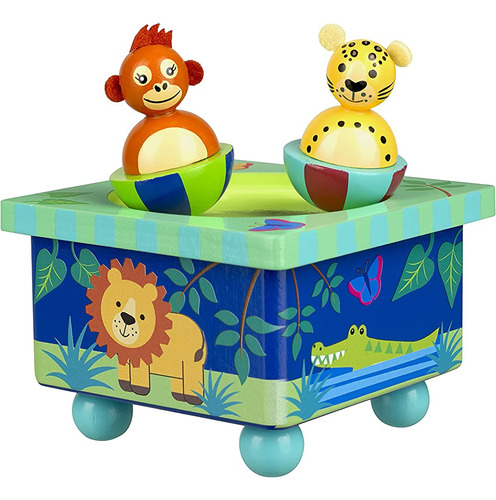 Orange Tree Toys Music Box, Jungle Animals