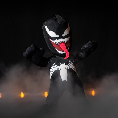 Bleacher Creatures Venom - Figura De Felpa De 10 Pulgadas