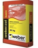 Imagen 2 de 3 de Adhesivo Para Ceramicos Weber Basic Rendimiento Hasta 10 M2