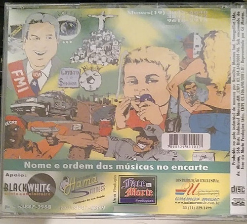 Cd Duplo Face Da Morte Feito No Brasil Lacrado (Usado)