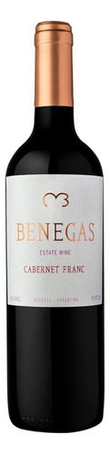 Vino Benegas - Cabernet Franc Estate Line- Caja X 3 Botellas