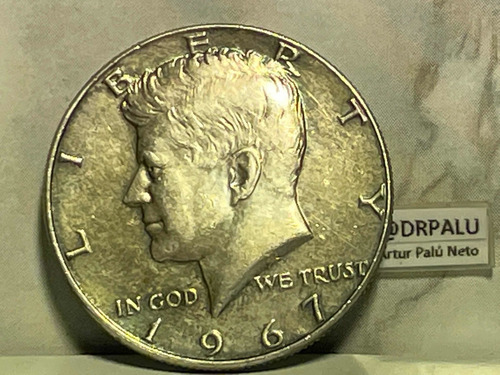 Estados Unidos Kennedy Half Dollar 1967 Prata Ma125 (Usado)