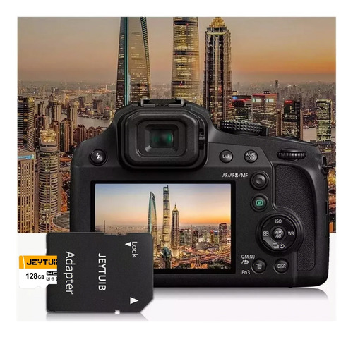 2pcs Tarjta Sd 128gb total de 256 gb Jeytuib high speed memory card almacnamiento externo U3 V30 compatble con smartphone portátIes dash camera