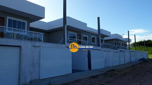 Linda Casa Com 2 Dormitórios À Venda, 74 M² Por R$ 210.000 - Extensão Do Bosque - Rio Das Ostras/rj - Ca1894