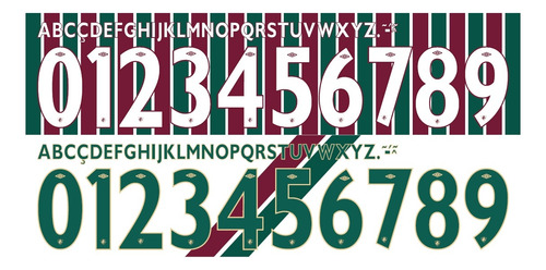 Fonte Vetor Camisa Fluminense 2024 2025 Vetorizada