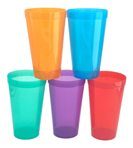Vasos De Plastico Jumbo Para Micheladas 1 Litro 33.8oz 100pz