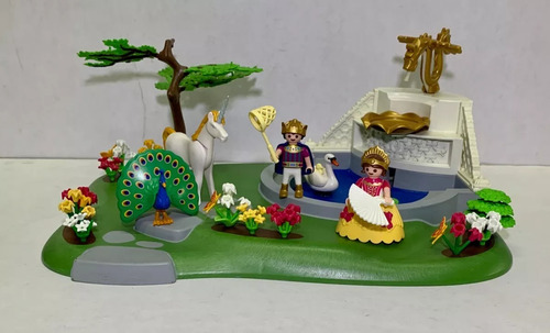 Playmobil 4137 Super Set Castillo Jardín Del 2006 Retromx (Usado)