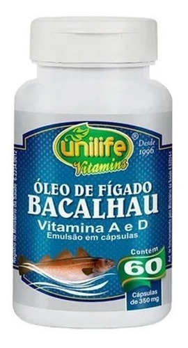 Aceite De Bacalao - 60 Capsulas