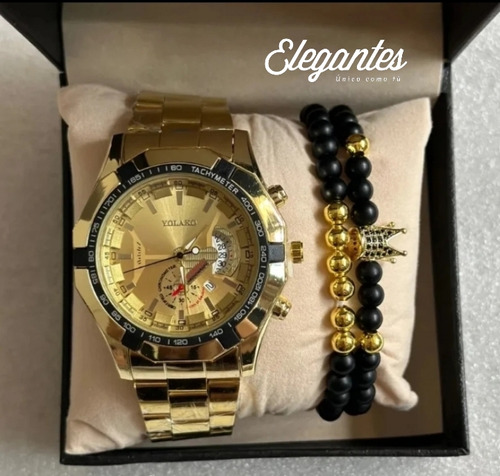 Set De Reloj Elegantes Para Caballeros