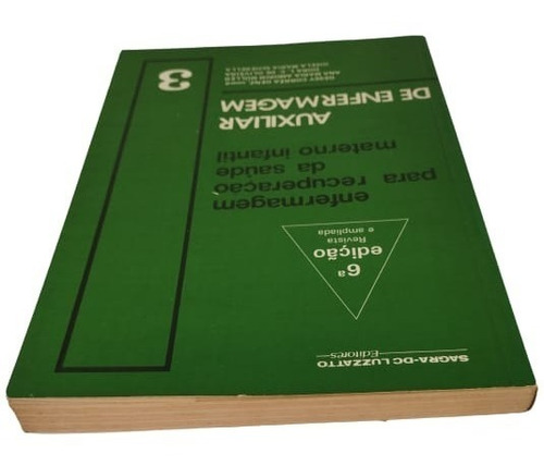 Livro Auxiliar De Enfermagem - Recuperação Materno-infantil (Usado)