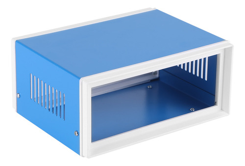 Caso De Projeto De Gabinete De Metal Azul 170* 130* 80mm Diy