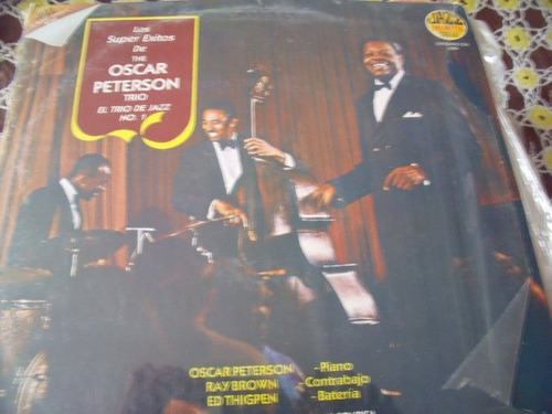 Lp Oscar Paterson Trio De Jazz No 1