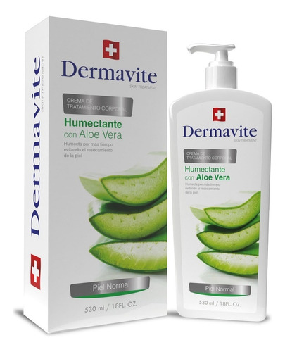 Dermavite Crema Aloe Vera 530 + Estuche