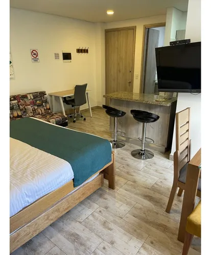 Venta Apartamento En Laureles, 34 Mts, En Edificio, Airbnb