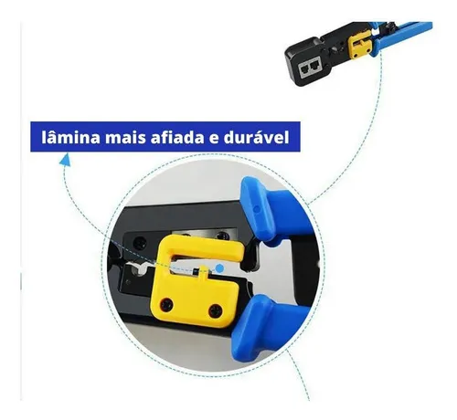 Cable de red de crimpado múltiple Rj45 Ez con fugas