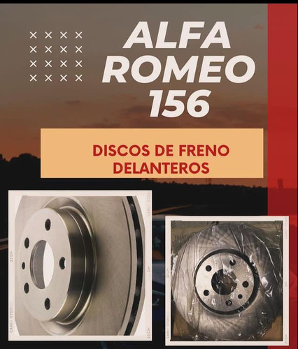 Disco De Freno Alfa Romeo 156