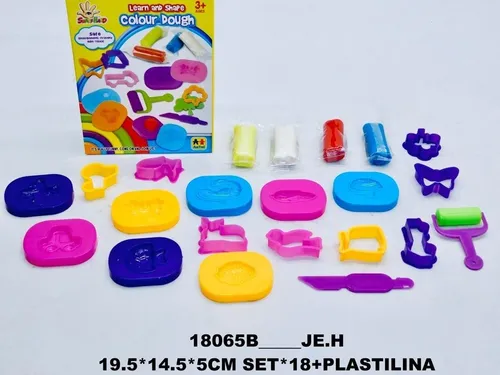 Plastilina Y Moldes Juguete Para Niños Didáctico