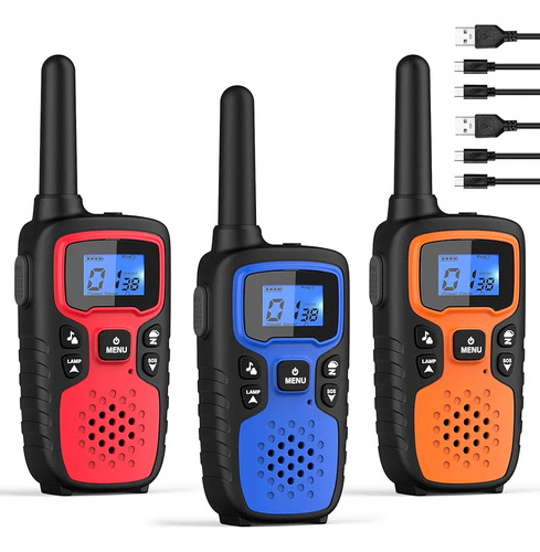 Walkie Talkies Para Adultos Wishouse Radios Recargables 