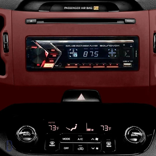 Auto Radio Automotivo Soundvox Sx832 Usb Bluetooth Sdcard