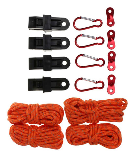 Acessórios Para Tenda - Haban Corda Tarpping Clip Tar