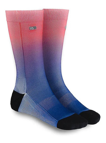 Calcetines Xs Unified Ombre Socks Blue Red