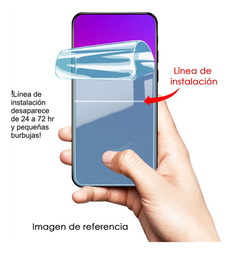 S109 Cube Mica Hidrogel Filtra Luz Azul/no Cristal