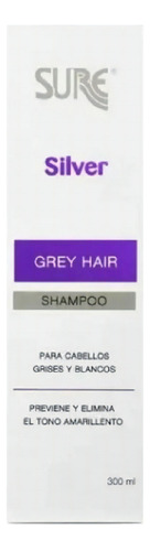 Shampoo Matizador Silver Fithocolor X 300ml Sure Grey Hair