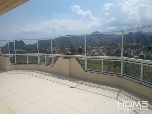 Imagem 3 de 20 de Cobertura Com 3 Dormitórios À Venda, 152 M² Por R$ 750.000,00 - Taquara - Rio De Janeiro/rj - Co0235