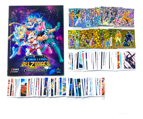 Album Caballeros Del Zodiaco - Torneo Galactico Set Completo