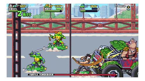 Imagen 2 de 4 de Teenage Mutant Ninja Turtles: Shredder's Revenge Standard Edition Dotemu Nintendo Switch Físico