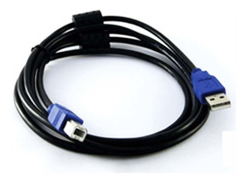 Cable  Para Impresora Y Scanner Usb V.2.0 - 3 Metros