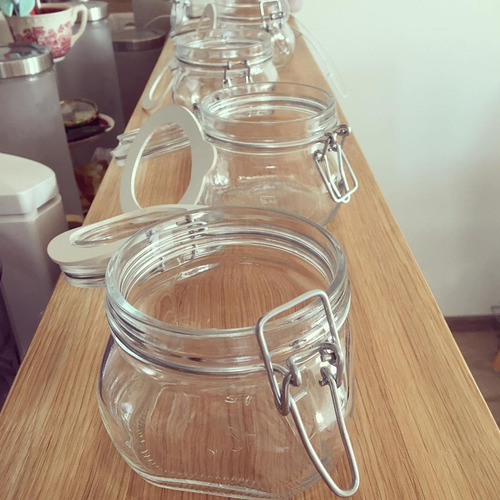 Frasco Hermetico Fido 500 Ml. Tapa Clip Italiano