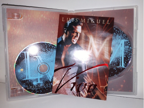 Luis Miguel Cd Dvd En Vivo El Concierto Doble Disco Romance 