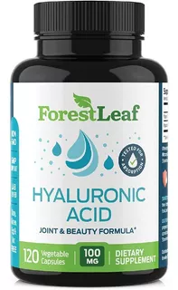 Ácido Hialurónico 100 Mg Forestleaf 120 Capsulas