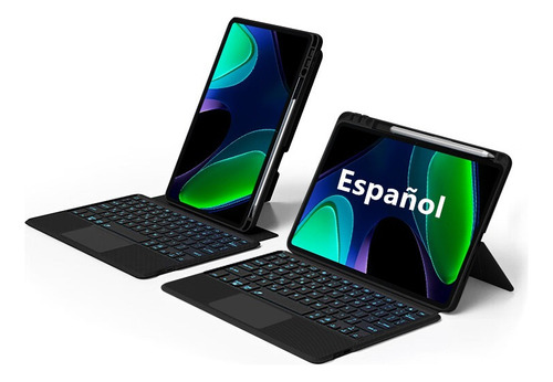 Funda De Teclado Y Teclado Para Xiaomi Pad 6/6 Pro 11