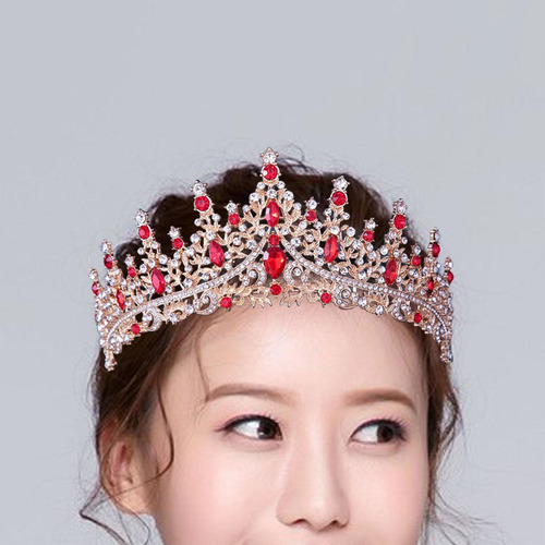 Corona De Reina Corona De Princesa Joyas Para El Rojo