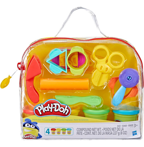 Juego De Inicio Play Doh Multicolor 4 Frascos